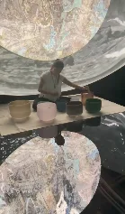 頌缽體驗光影空間