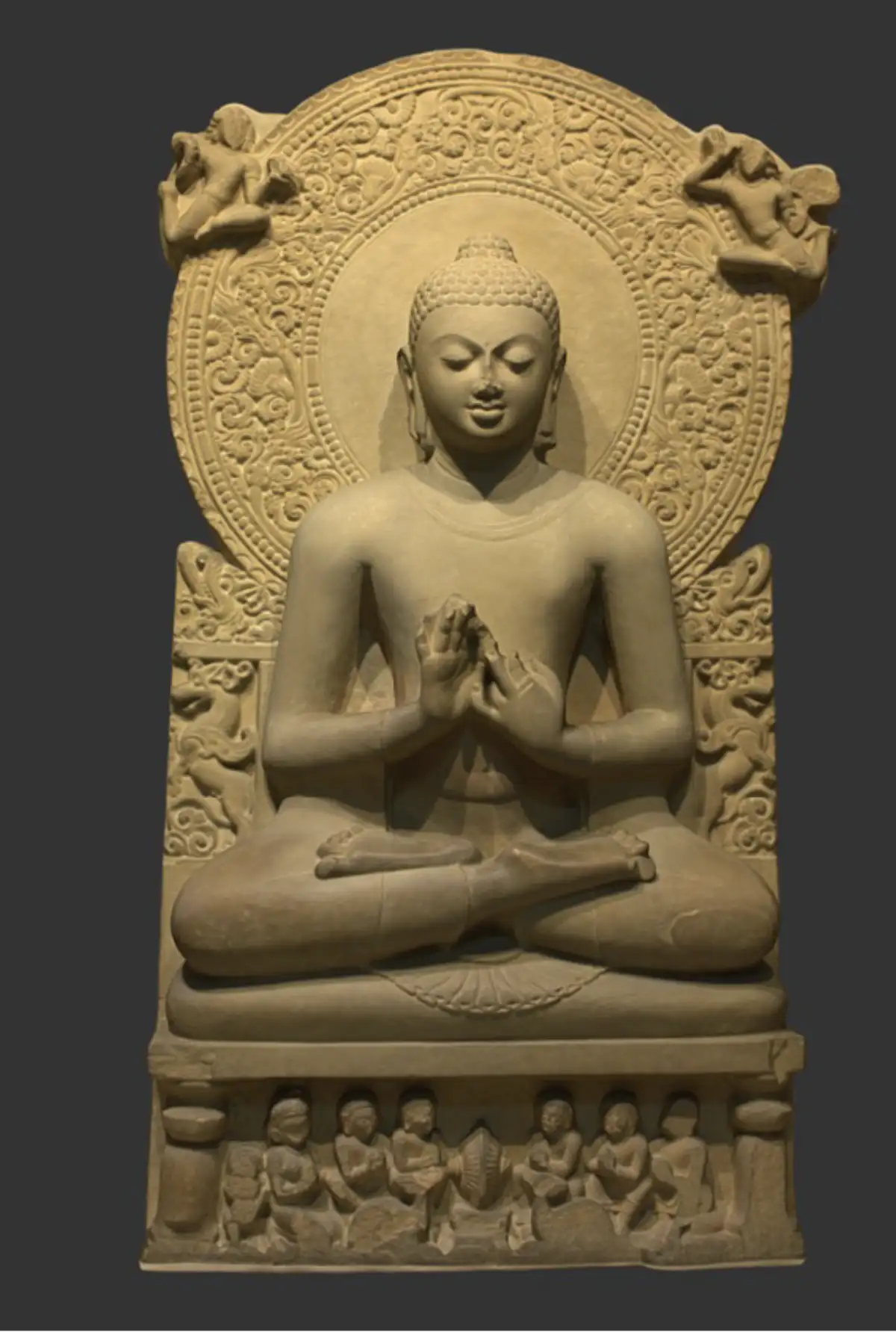 鹿野苑初轉法輪佛像